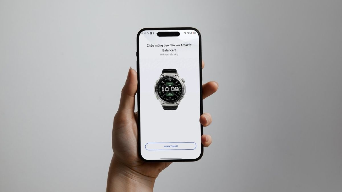 Hướng dẫn chi tiết cách kết nối Amazfit Balance 3 với điện thoại