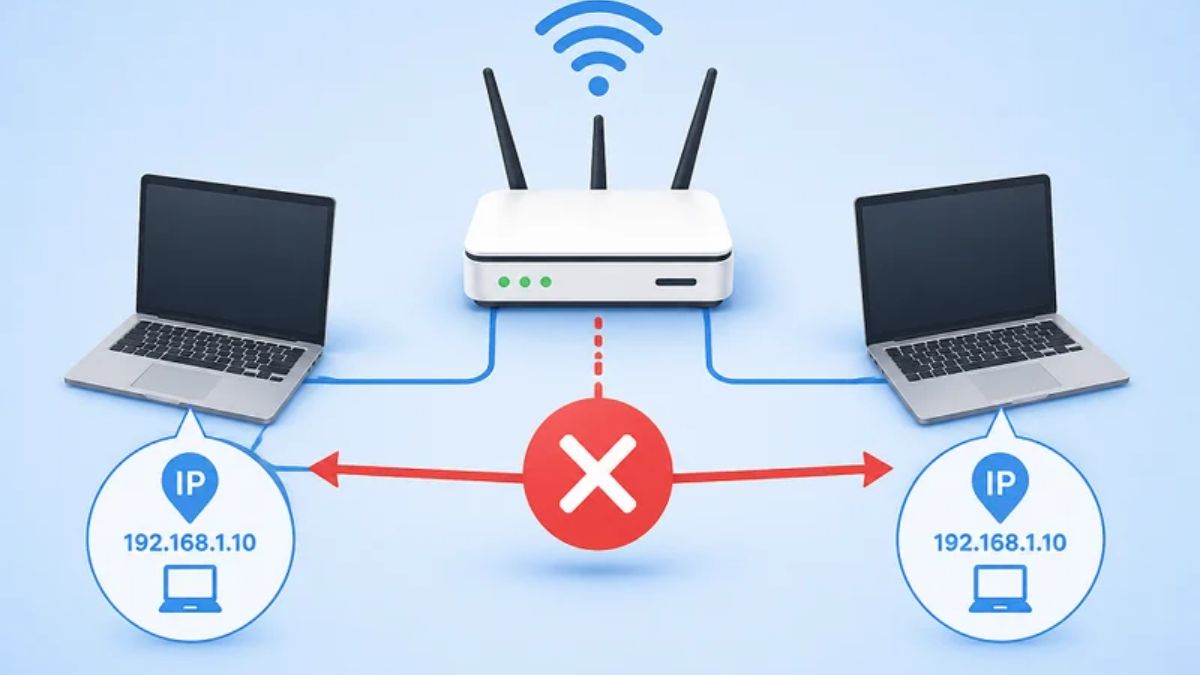 Các nguyên nhân gây ra tình trạng trùng lặp định danh mạng trên Windows