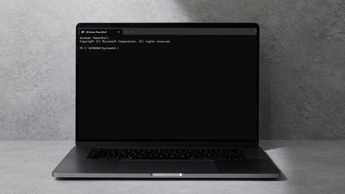 Mở cửa sổ PowerShell
