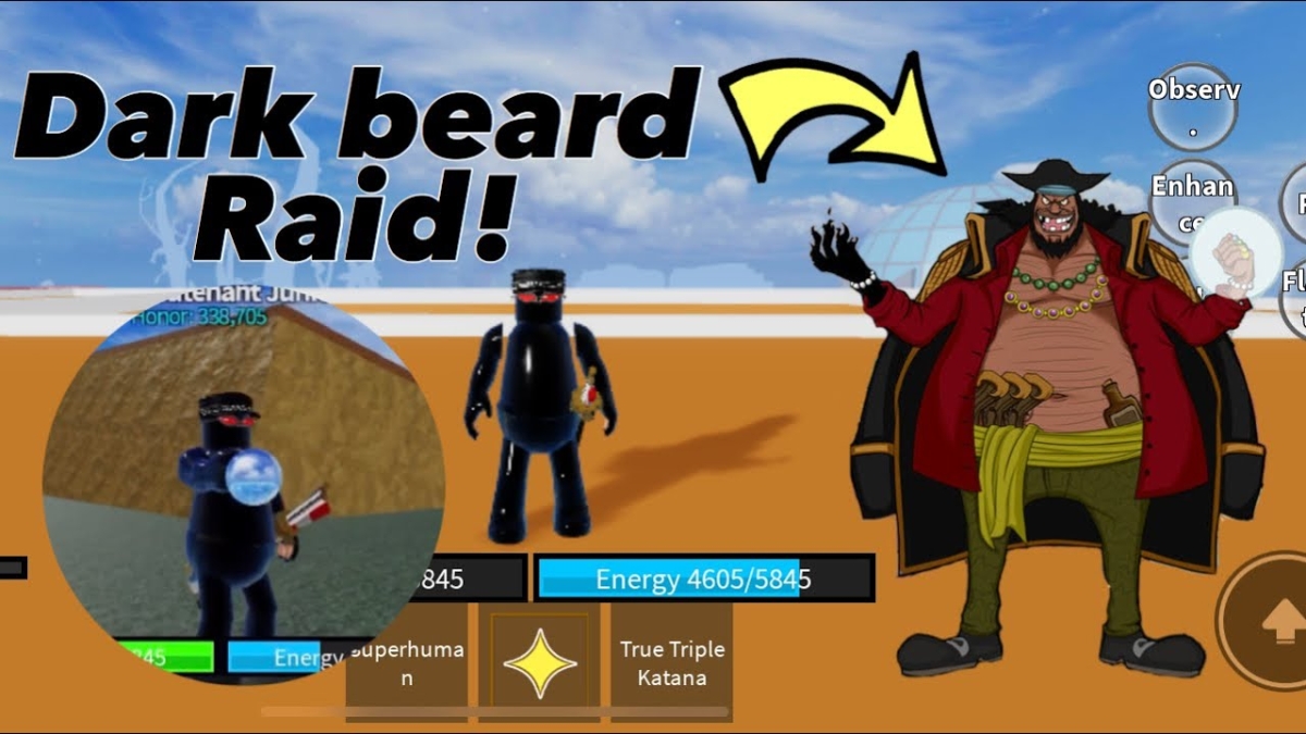 Kiếm điểm F thông qua việc đánh Darkbeard