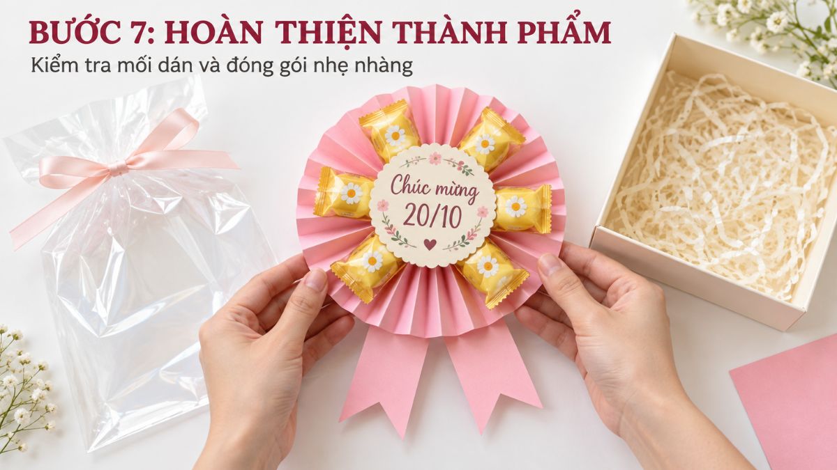 Hoàn thiện thành phẩm và đánh giá