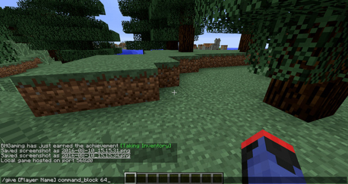 Những điều kiện để lấy khối lệnh trong Minecraft