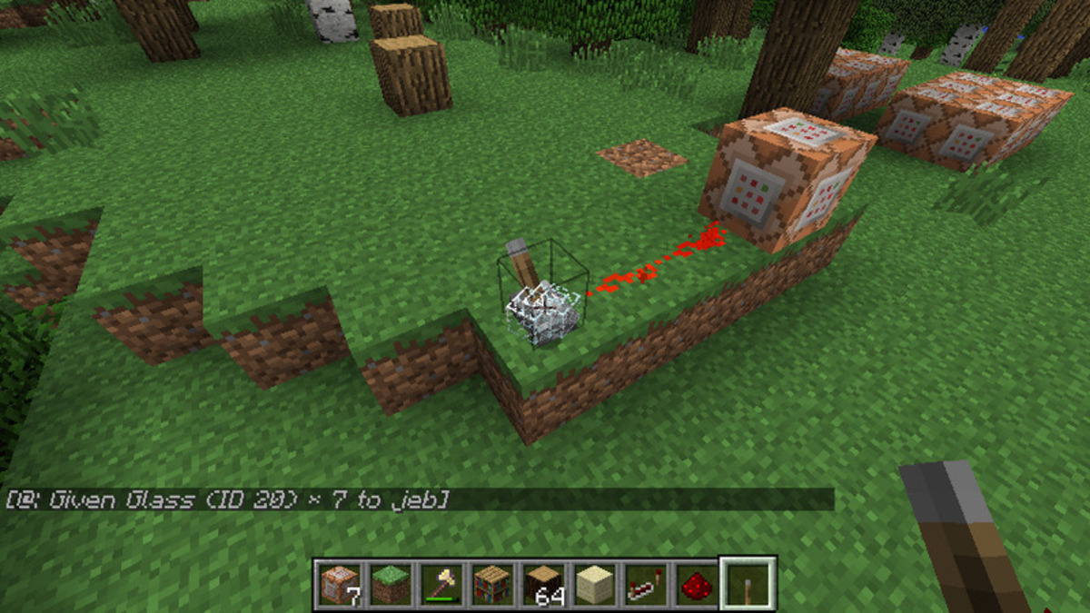Hướng dẫn sử dụng khối lệnh trong Minecraft