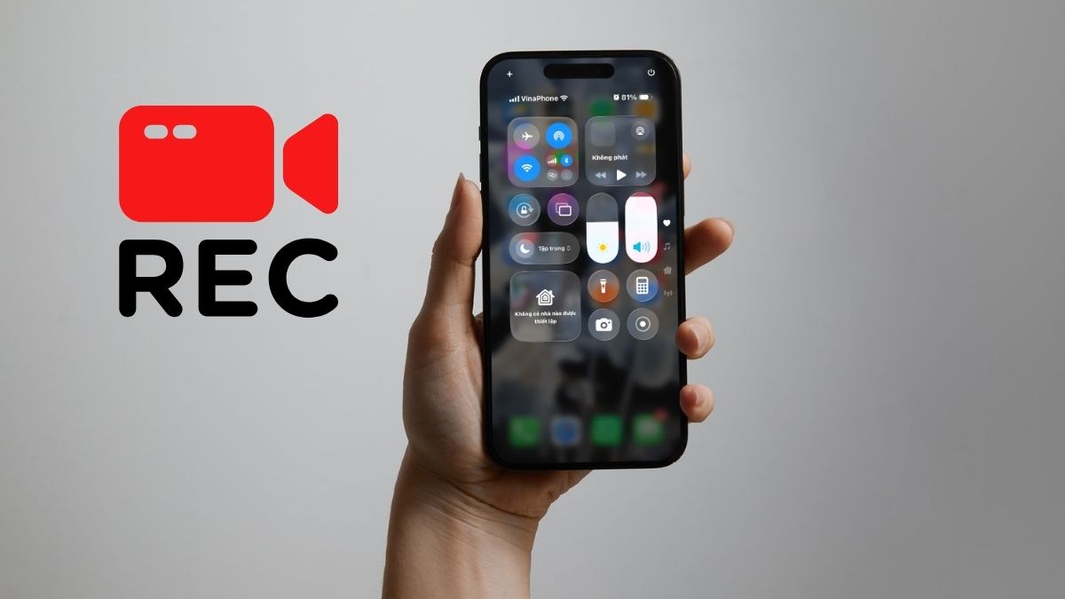 Cách quay màn hình iPhone 18 Pro Max có tiếng đơn giản, rõ nét