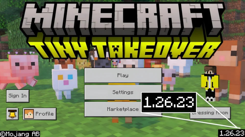 Một vài điểm cần lưu ý khi tải Minecraft 1.26.23.1