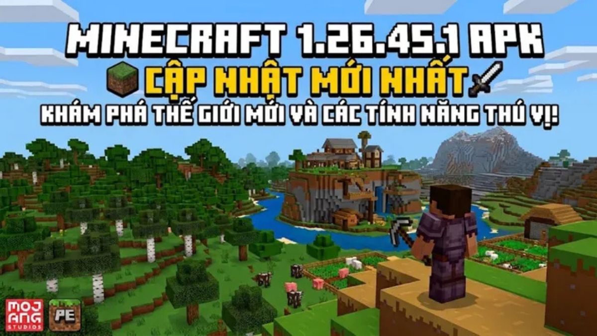 Cách tải Minecraft 1.26.45.1 trên máy tính
