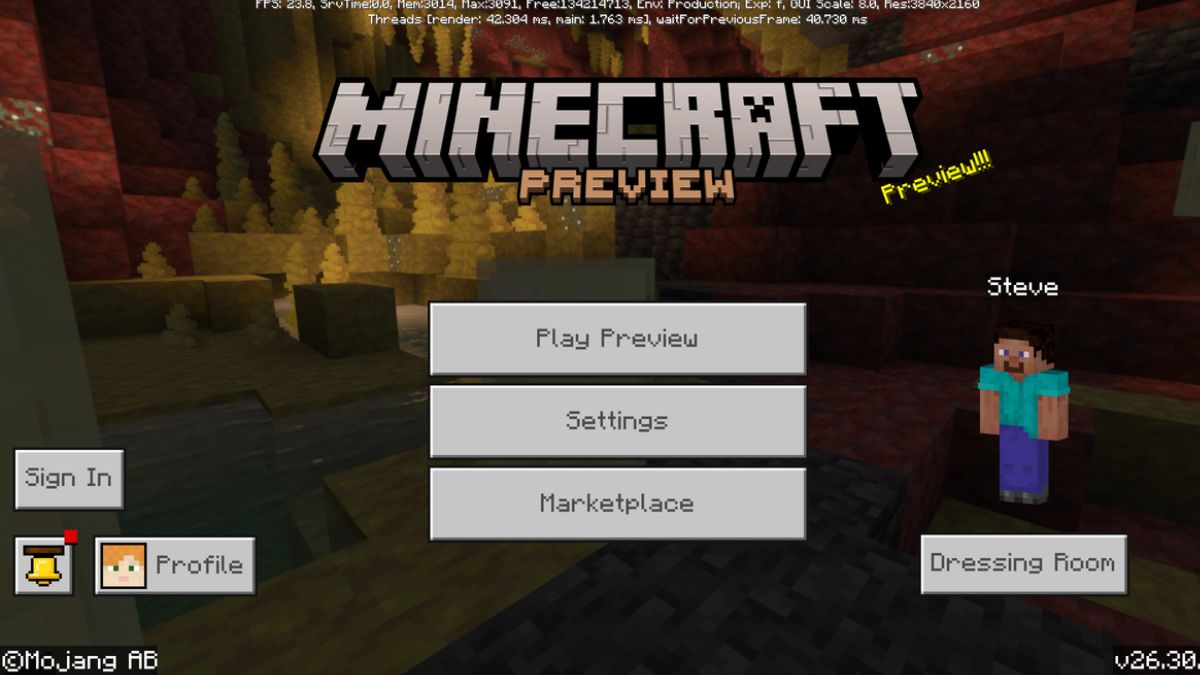 Lưu ý chung khi tải Minecraft 26.30 Bedrock