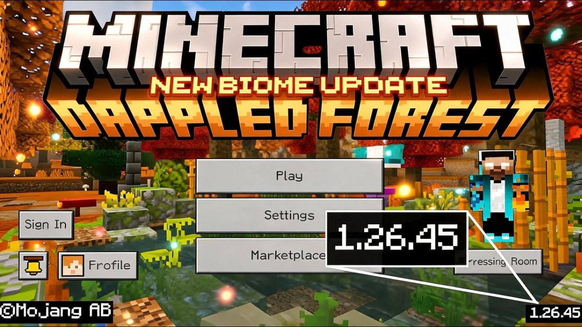 Các bước để tải Minecraft 26.45