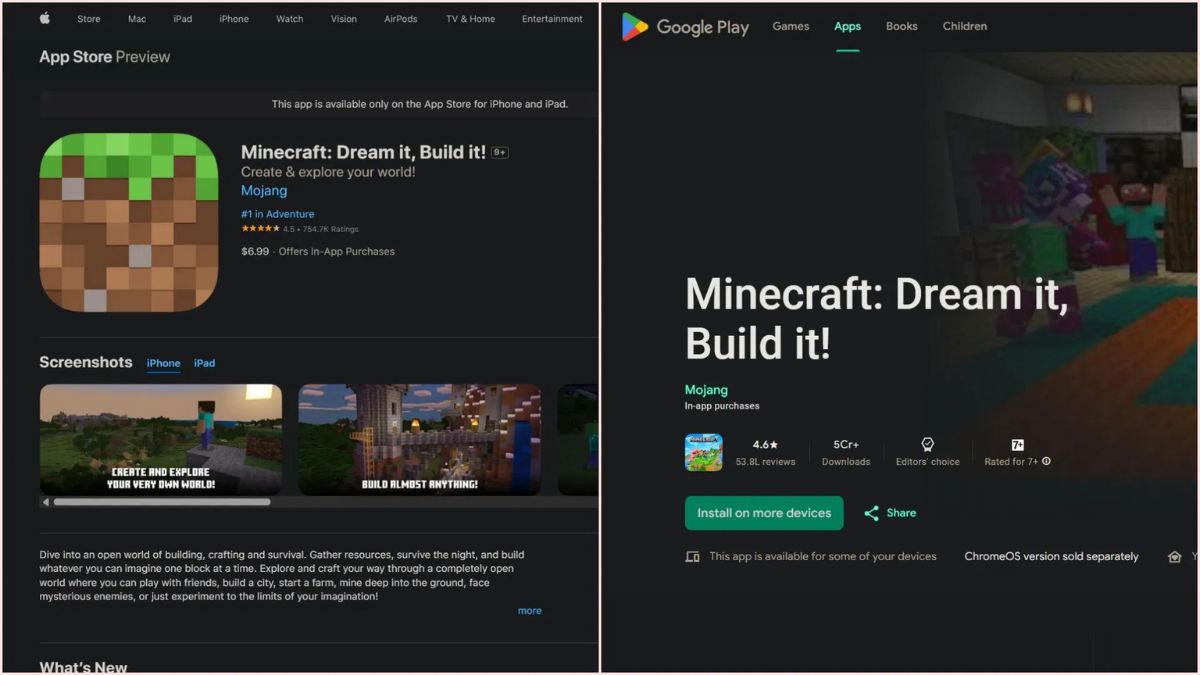 Bạn có thể cài đặt bản cập nhật từ Google Play và App Store