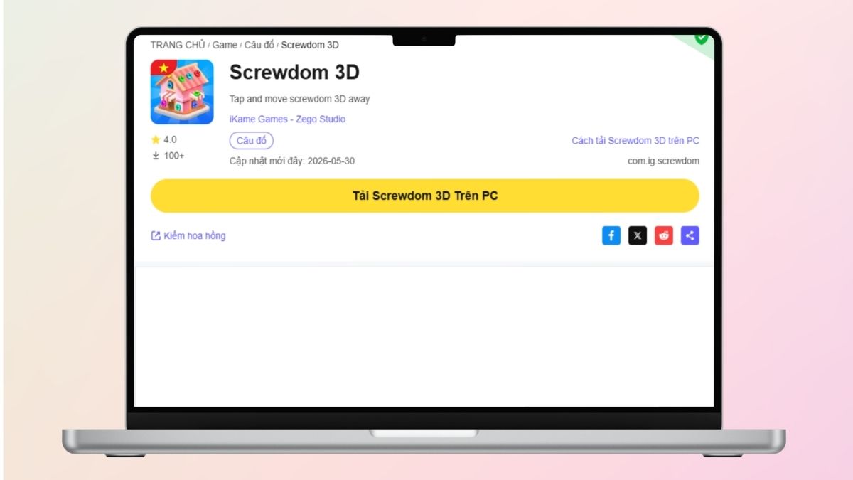 Hướng dẫn tải game Screwdom bằng LDPlayer