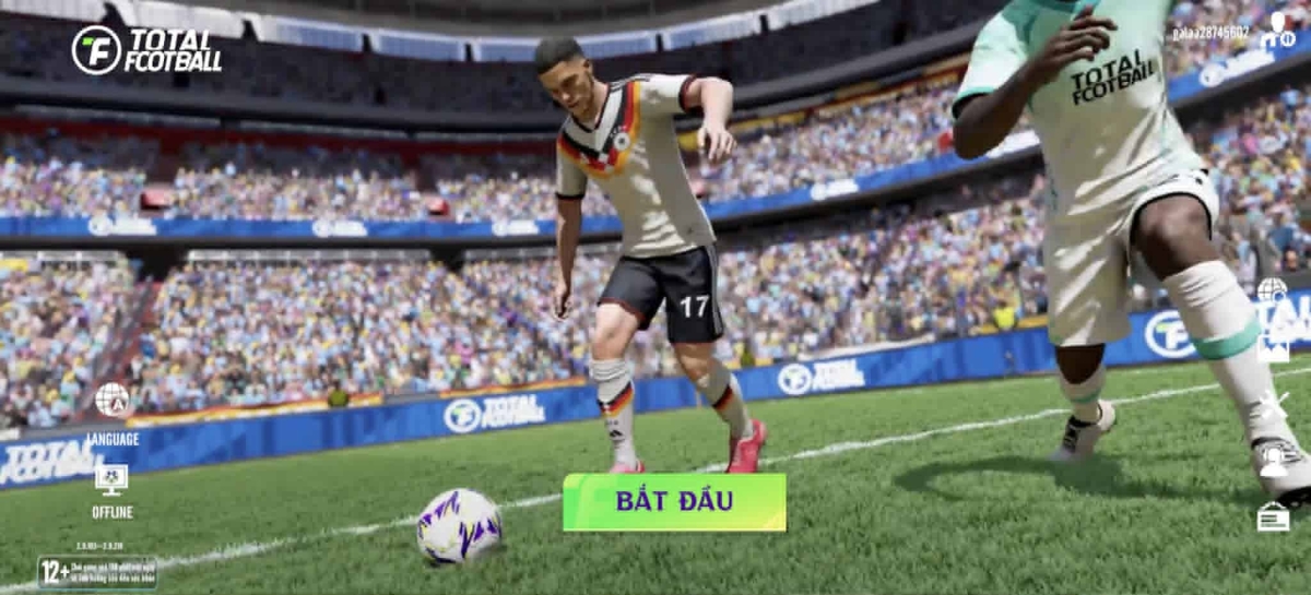 Mở game và bắt đầu trải nghiệm