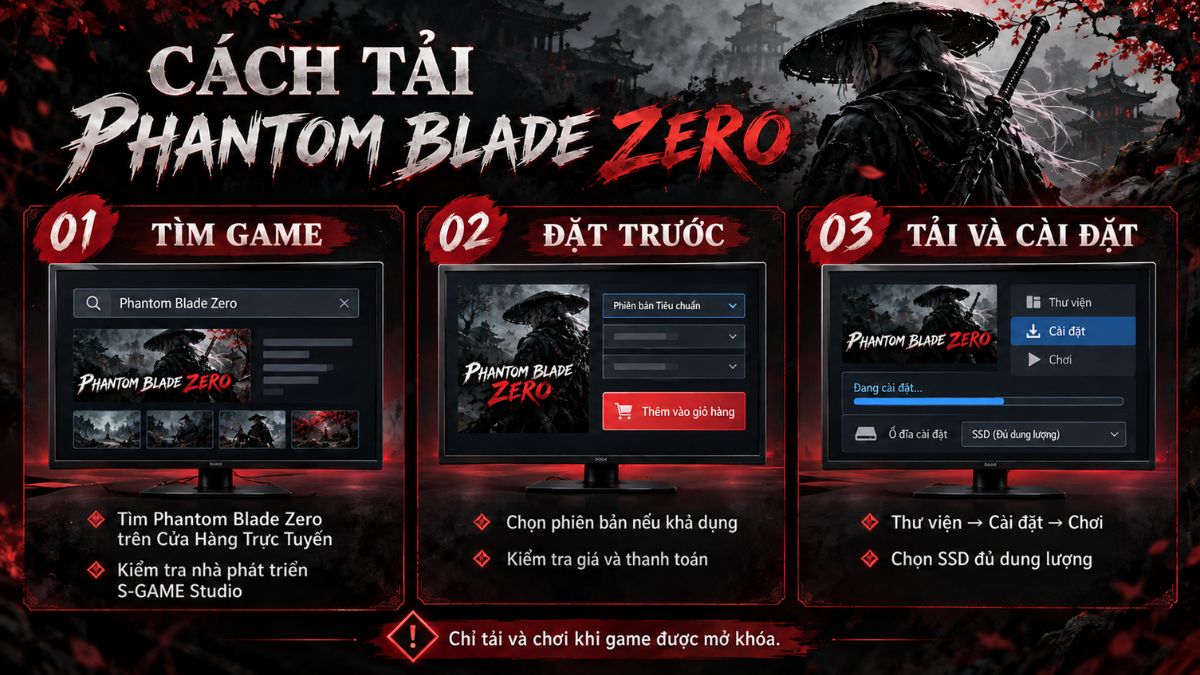 Cách đặt trước Phantom Blade Zero trên PC