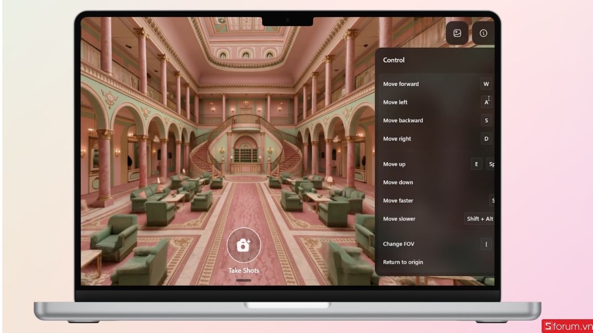 Mô hình 3D bạn tạo sẽ hiển thị như hình