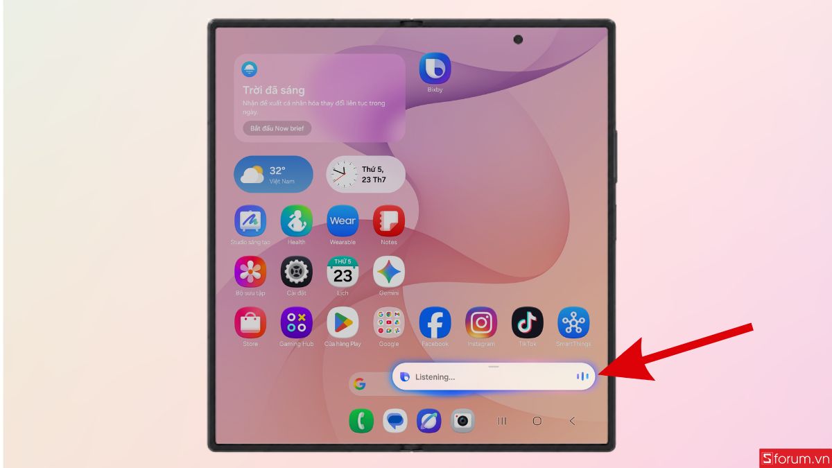 Nhập câu lệnh Turn off my phone