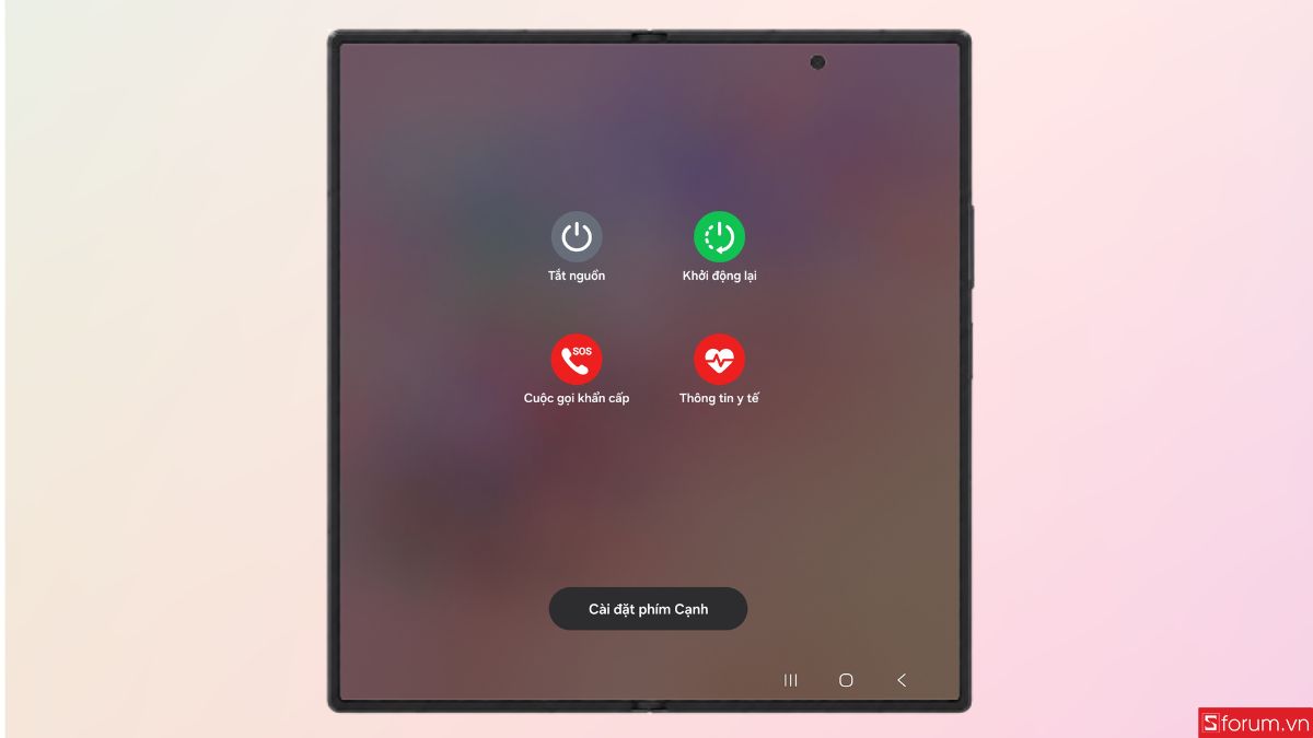 Nhấn chọn nút Tắt nguồn