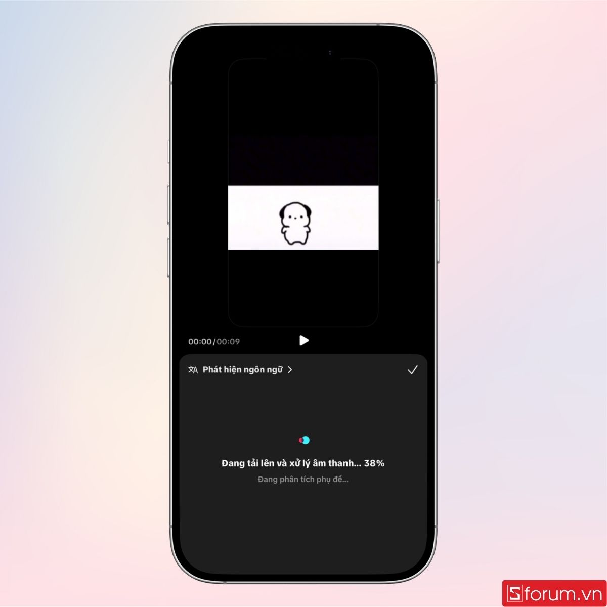  TikTok sẽ tự động phân tích giọng nói trong video 