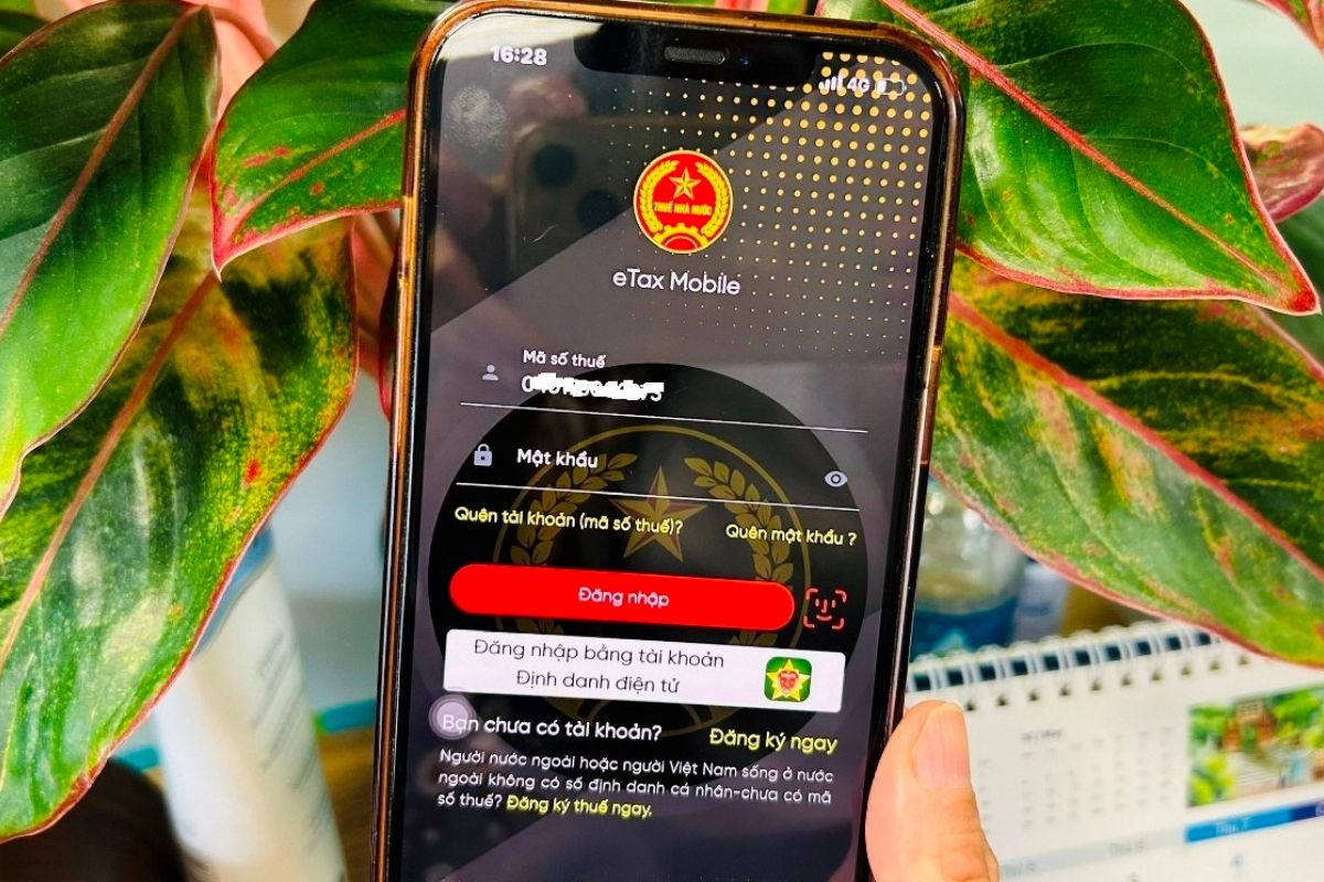 Quy định xác thực sinh trắc học trên eTax Mobile được áp dụng theo Nghị định số 70/2025/NĐ-CP