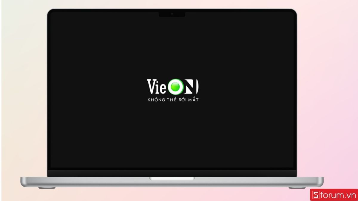 Truy cập vào trang web VieON