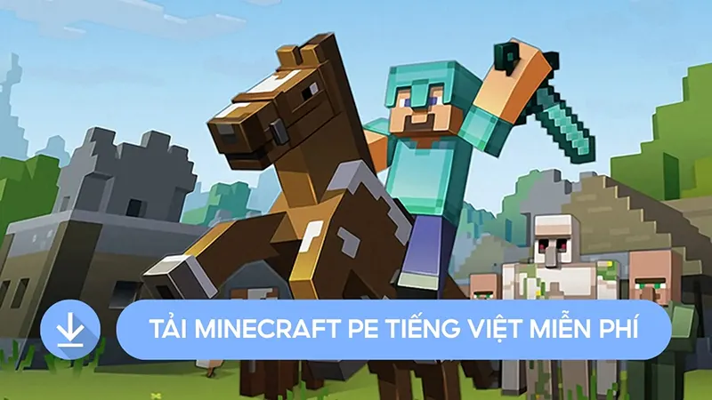 Các bước để cài tiếng Việt cho Minecraft PE bằng file .mcpack