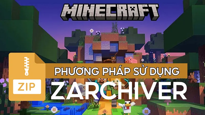 Cài tiếng việt cho Minecraft PE bằng file Zip