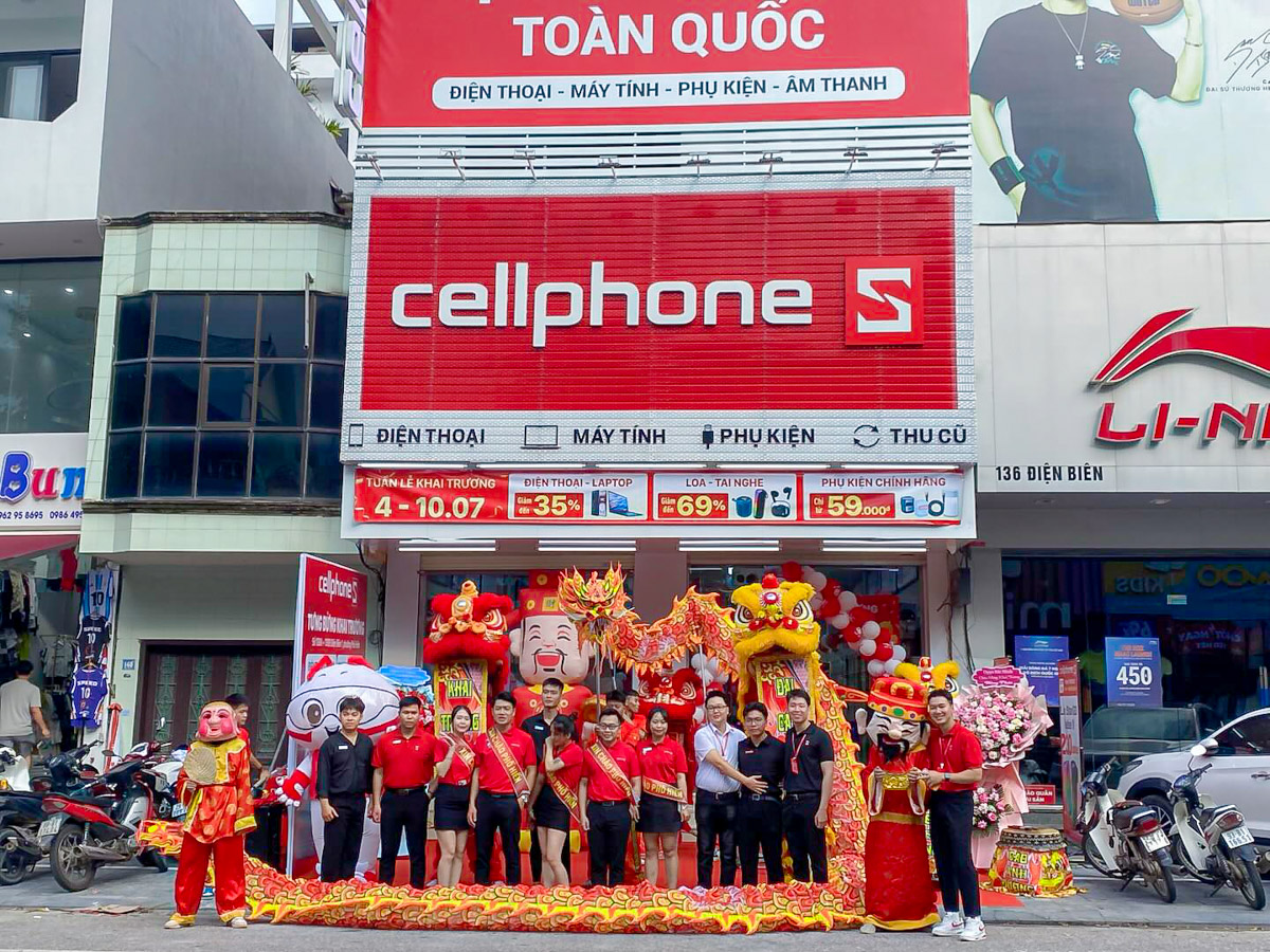 CellphoneS khai trương cửa hàng mới tại Hưng Yên: Deal giá sốc, quà tặng miễn phí và voucher đến 1 triệu đồng CellphoneS khai trương cửa hàng mới tại Hưng Yên: Deal giá sốc, quà tặng miễn phí và voucher đến 1 triệu đồng