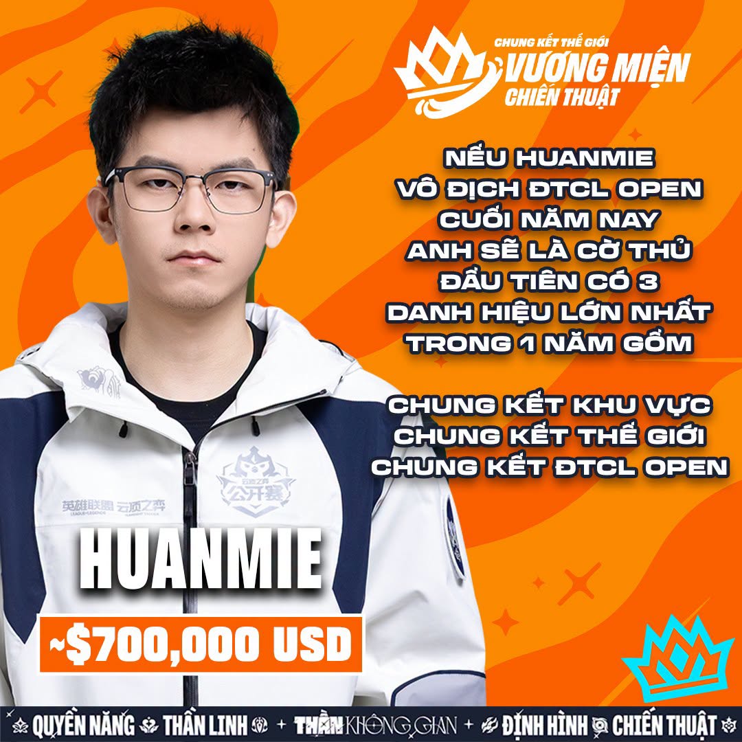 Huanmie giành chiến thắng chung cuộc tại ĐTCL mùa 17