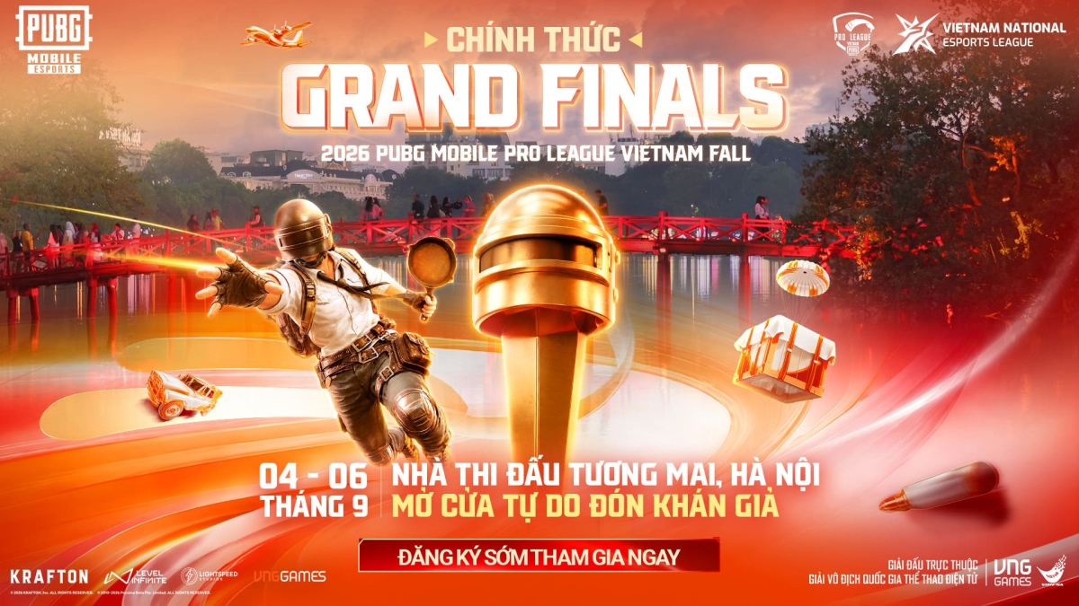 Sức nóng PUBG Mobile trở lại Hà Nội: Chung Kết PMPL Fall 2026 có gì hot?