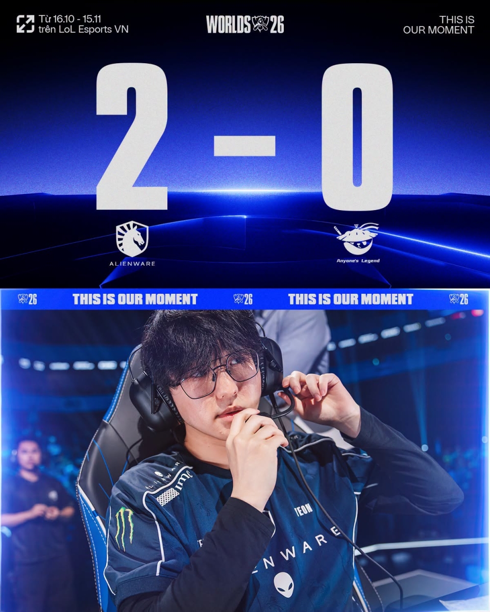 TLAW thi đấu vô cùng bản lĩnh và chiến thắng 2-0 thuyết phục sẽ đưa họ lên nhánh 1-2!