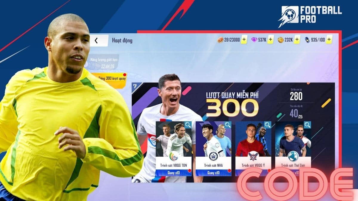 Lý do bạn nhập code Football Pro VTC thất bại