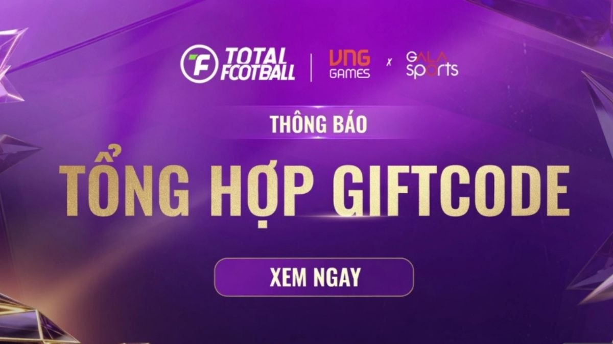 Những lỗi không thể nhập code Total Football VNG