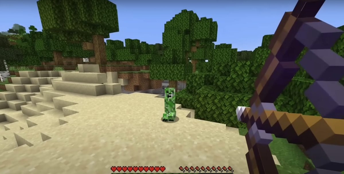 Creeper thường rơi ra những vật phẩm hữu ích trong game