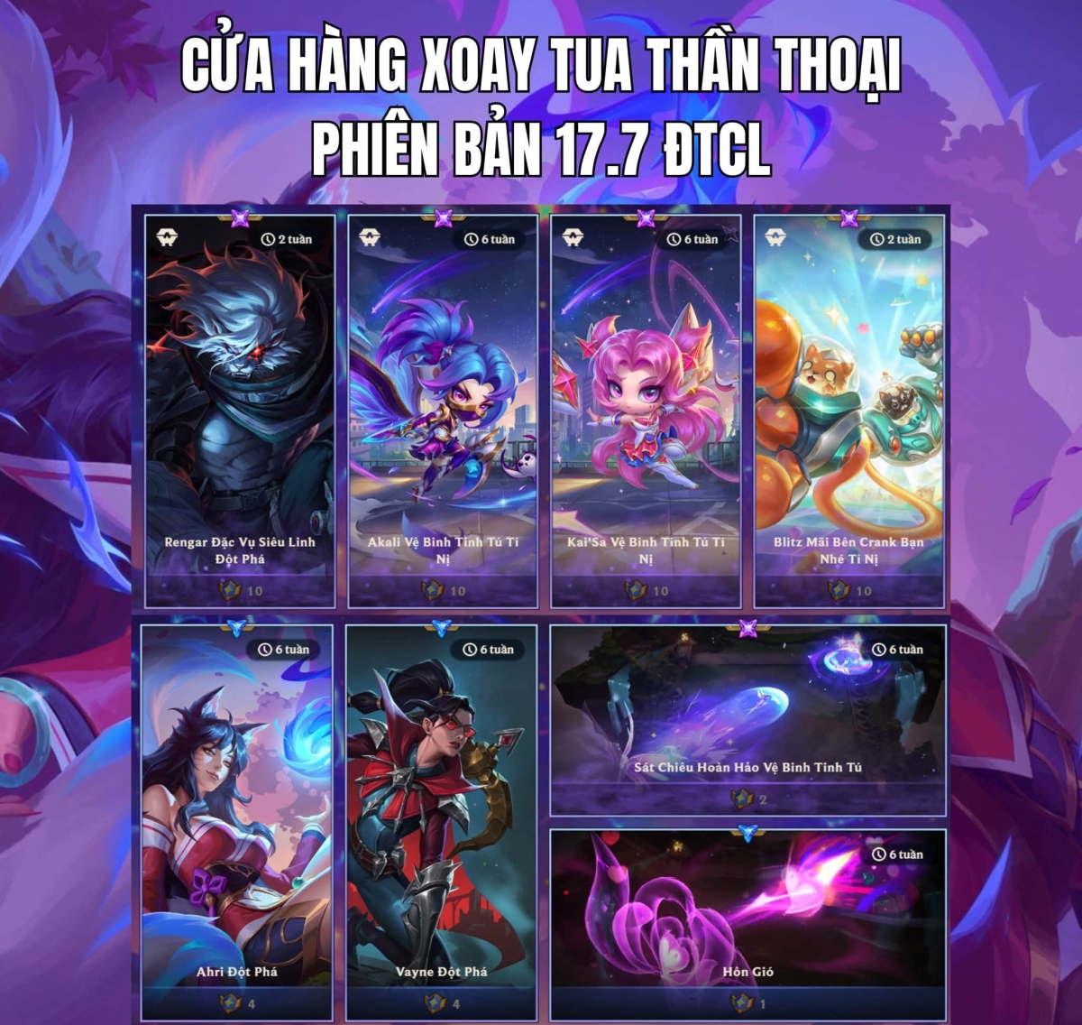 Sự xuất hiện mới của Ahri Đột Phá và Vayne Đột Phá