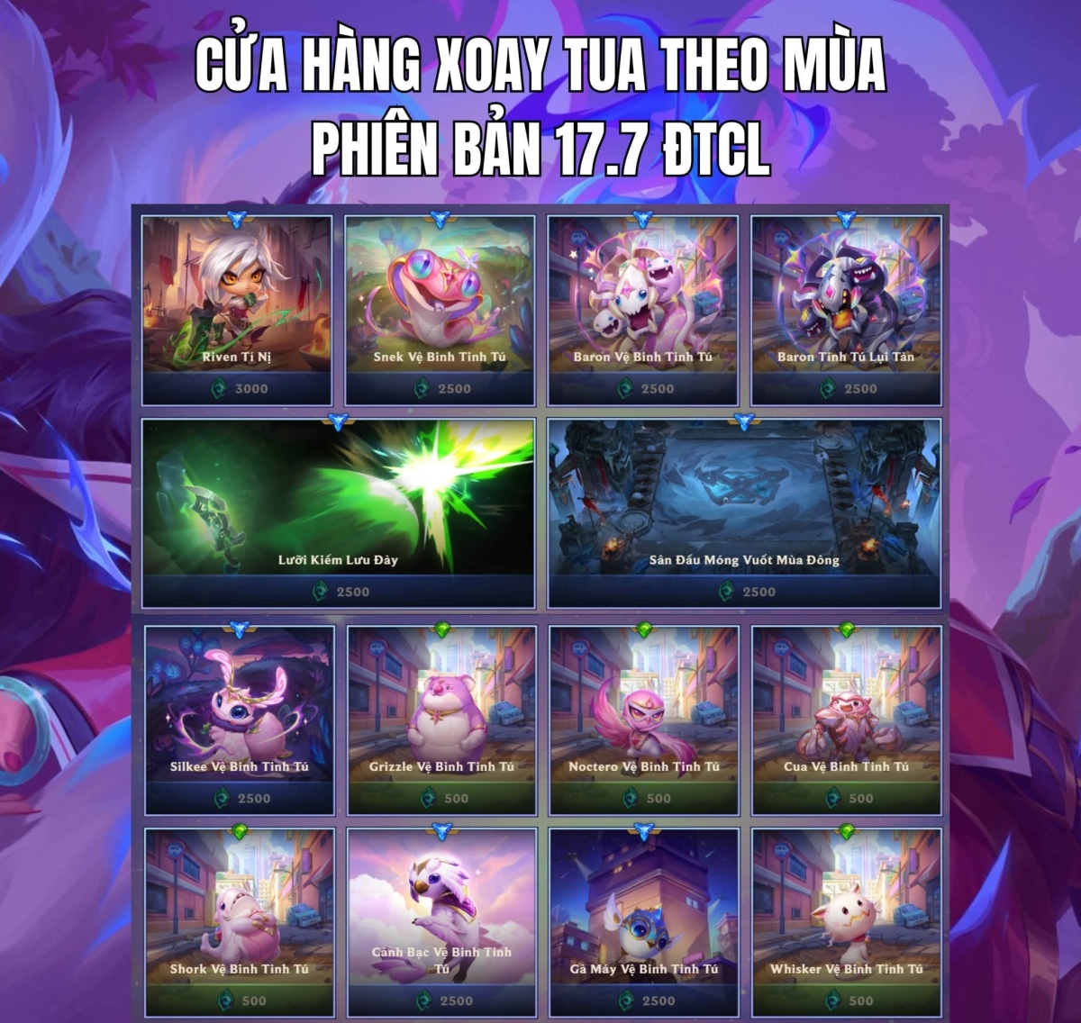 Riven Tí Nị chính thức quay trở lại Cửa hàng Xoay Tua theo mùa