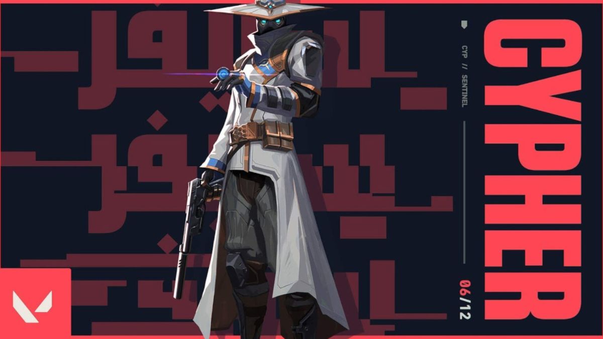 Cypher VALORANT với bộ thiết bị giám sát đặc trưng