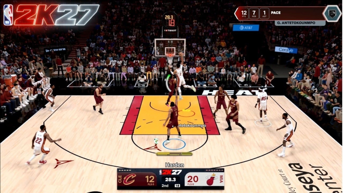 NBA 2K27 vẫn là một game bóng rổ mô phỏng cực nổi tiếng