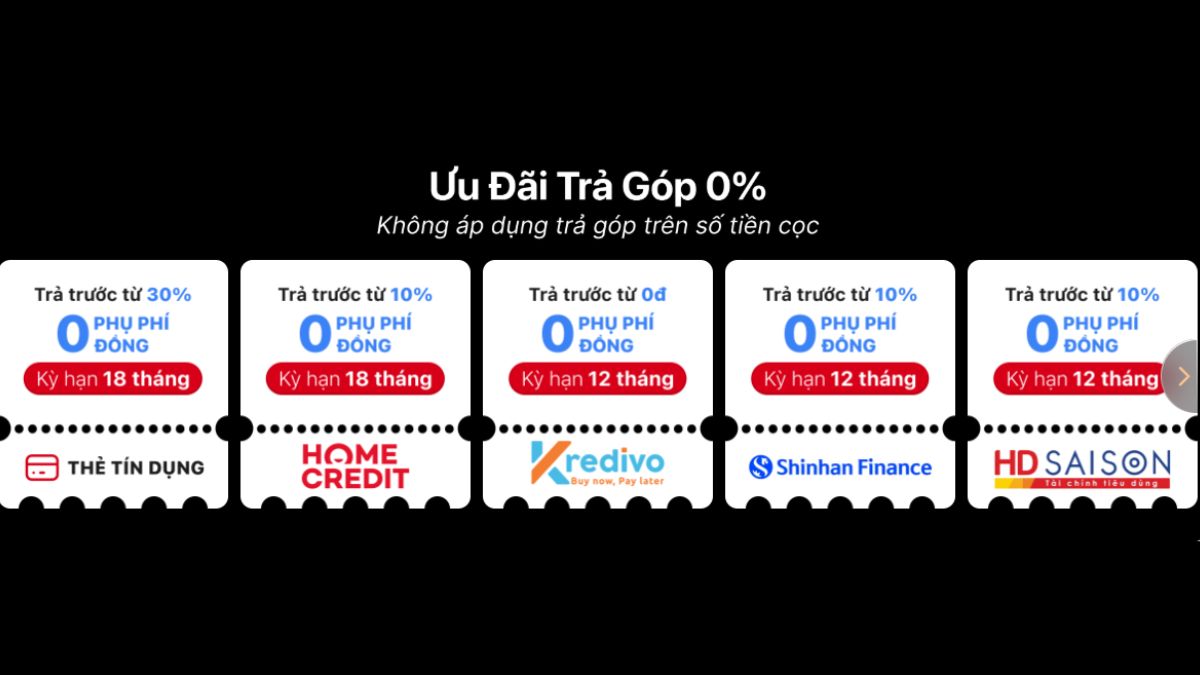 Quy định về chính sách trả góp khi mua iPhone Duo