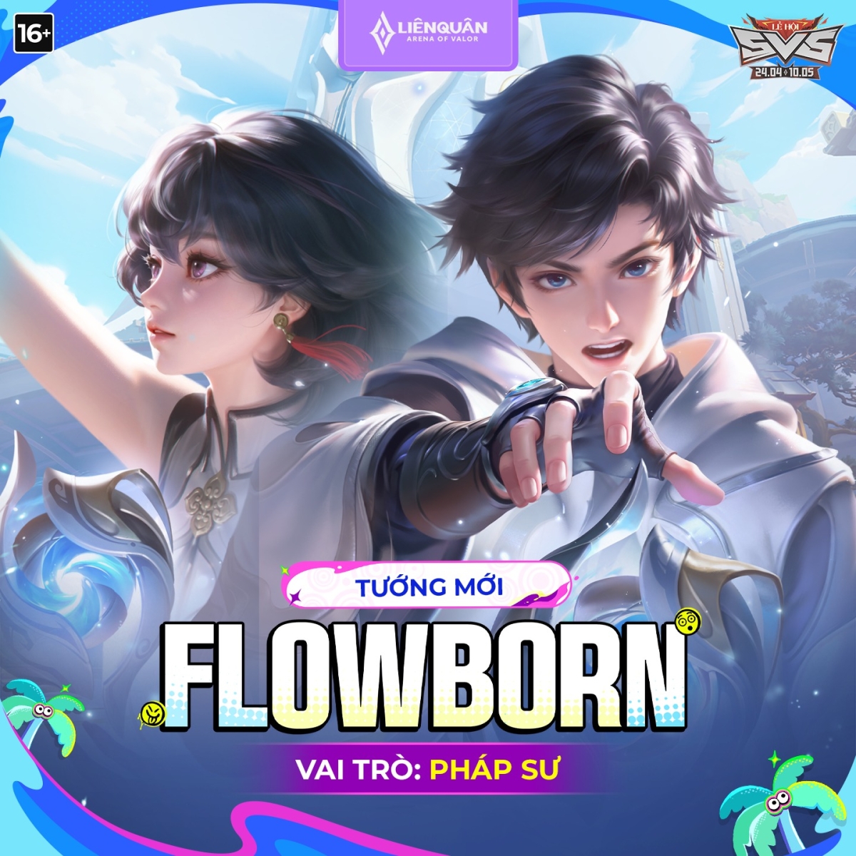 Ra mắt tướng Flowborn vai trò Pháp Sư