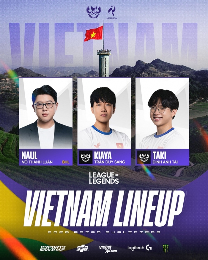 Bộ đôi tuyển thủ của GAM cùng HLV Naul