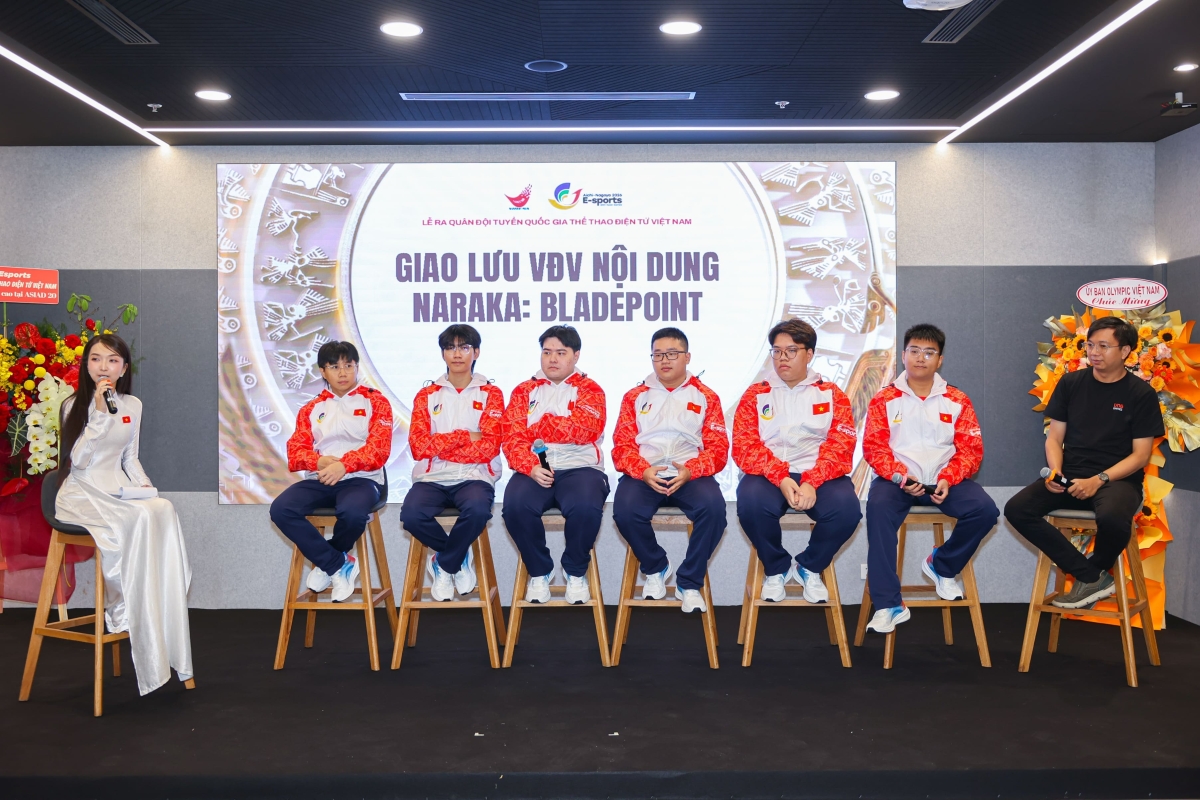 Các vận động viên ĐTQG Thể thao Điện tử Việt Nam