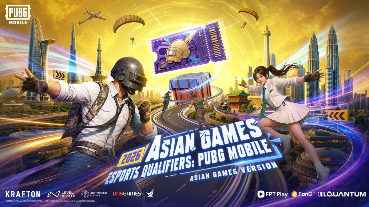 Đội tuyển PUBG Mobile Việt Nam hướng đến tấm vé dự Asian Games 2026 Đội tuyển PUBG Mobile Việt Nam hướng đến tấm vé dự Asian Games 2026