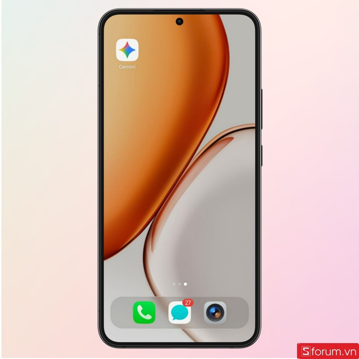 Hoặc mở ứng dụng Gemini trên giao diện chính