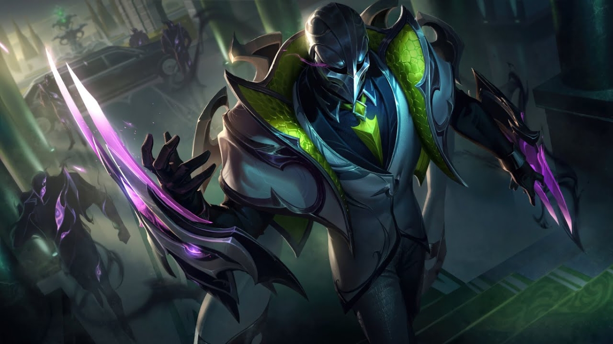 Zed được nâng cấp thành tướng 5 vàng