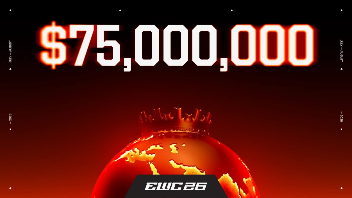 Esports World Cup 2026 có tổng giải thưởng hơn 75 triệu USD