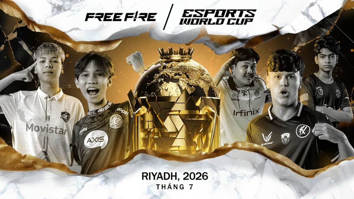 Free Fire là bộ môn mobile nổi bật tại EWC 2026