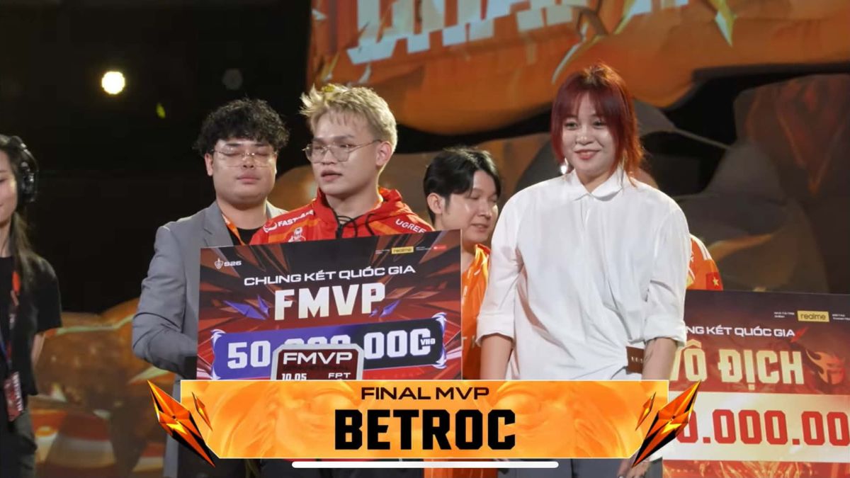 BeTroc giành giải MVP