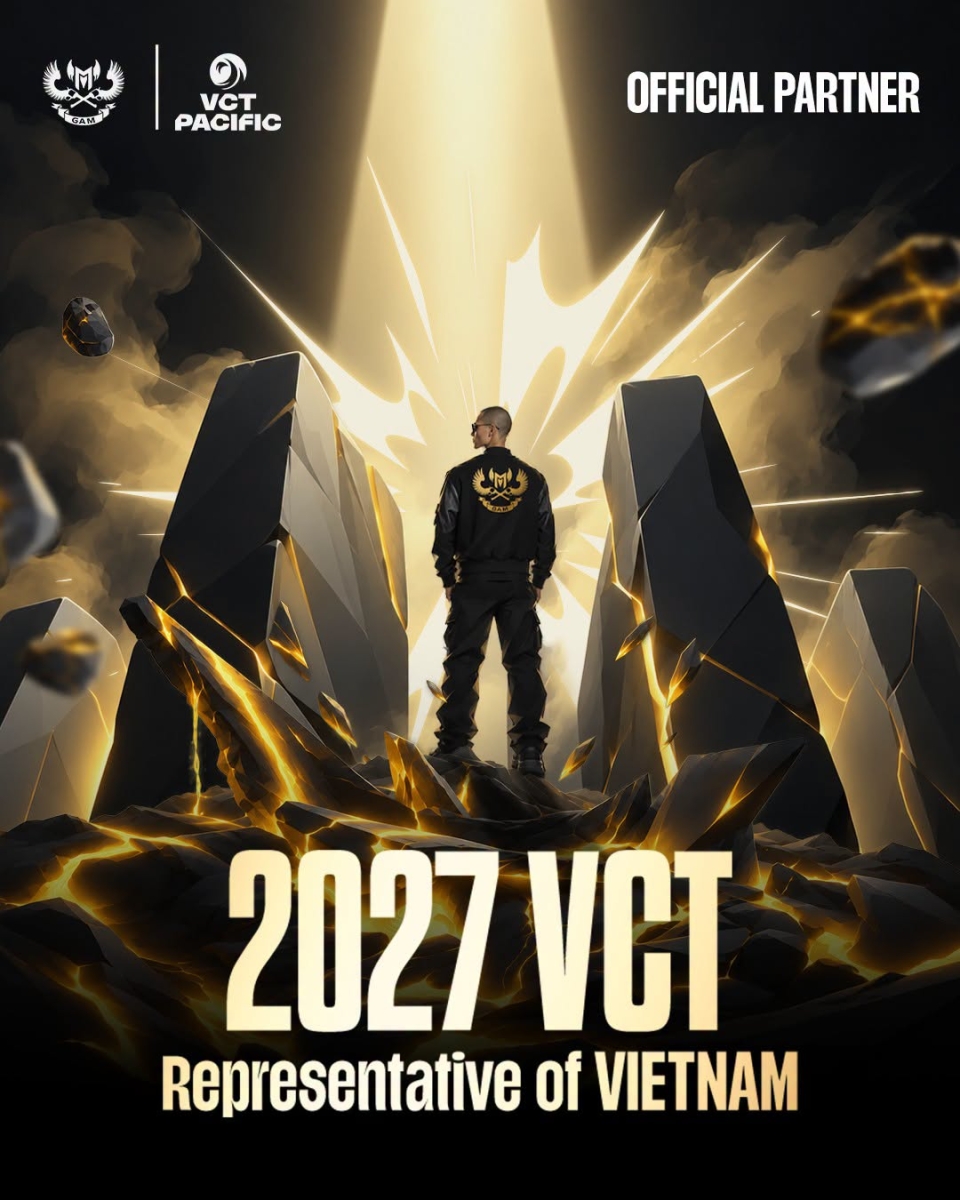 GAM Esports chính thức thông báo trở thành đội tuyển đối tác của VALORANT Champions Tour 2027