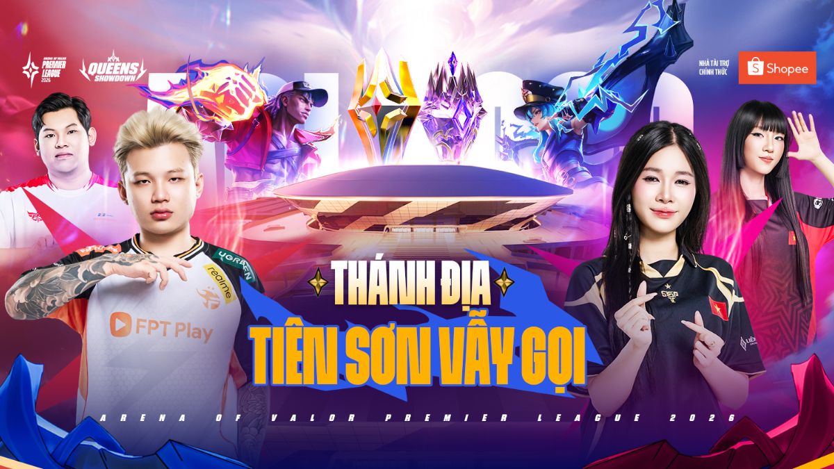 Garena chính thức mở bán vé Bán kết & Chung kết APL 2026: Sẵn sàng bùng nổ lễ hội Liên Quân Mobile lớn nhất năm tại Đà Nẵng