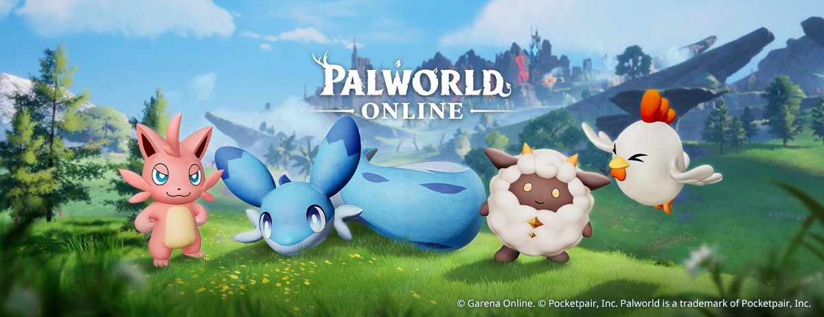 Garena Palworld lên di động dưới dạng MMORPG