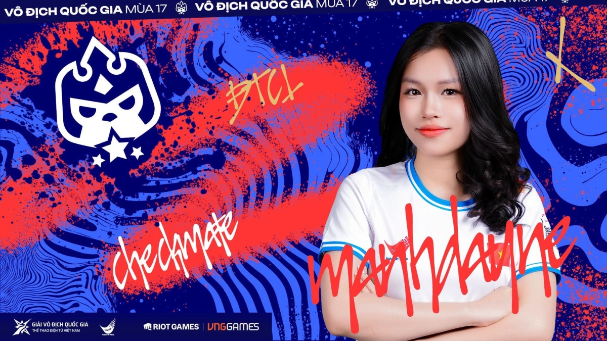 Nữ tuyển thủ kiêm vận động viên Manhdayne