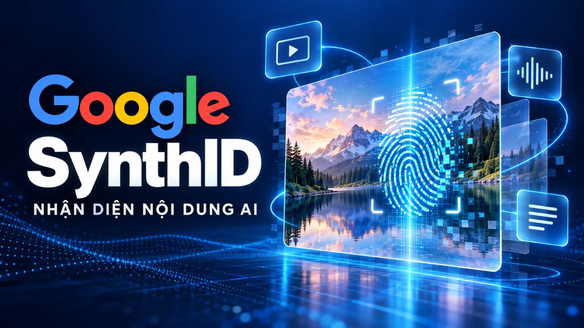 Google SynthID là gì? Cách thiết lập và sử dụng đơn giản, chi tiết nhất